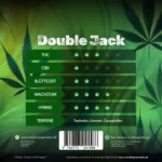 Double Jack Fast von Traphouse Genetics – schnellblühende, feminisierte Cannabissorte mit Haze-Aroma, hohem THC-Gehalt und energetischer Wirkung