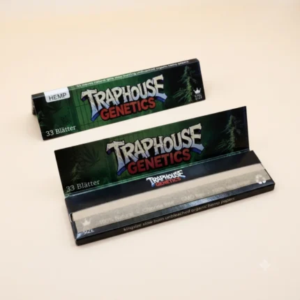 Traphouse Lab Hanf Papers King Size Slim ungebleichte Blättchen aus natürlichen Hanffasern